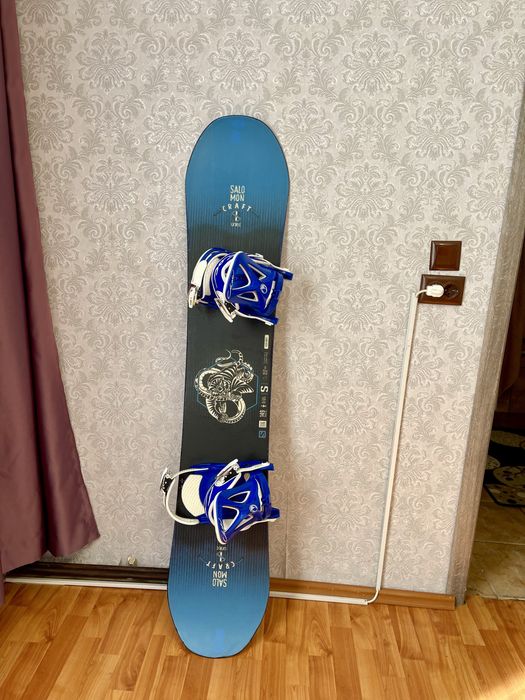 Placa snowboard 149 cm salomon cu legaturi