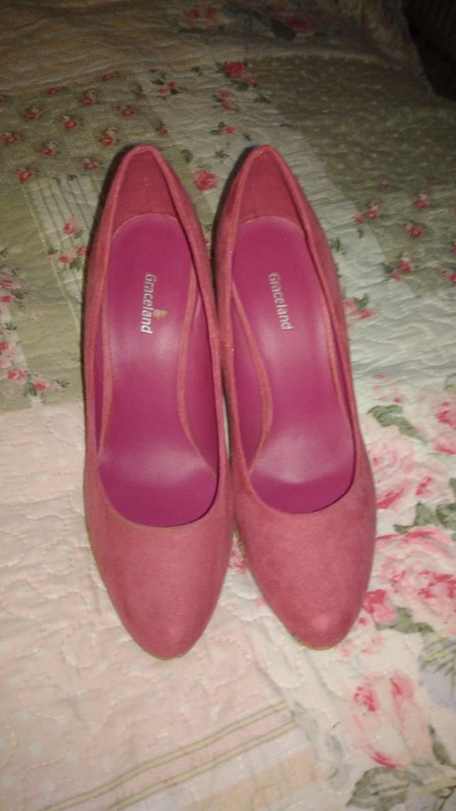 Pantofi roz mărime 38 Graceland - Deichmann
