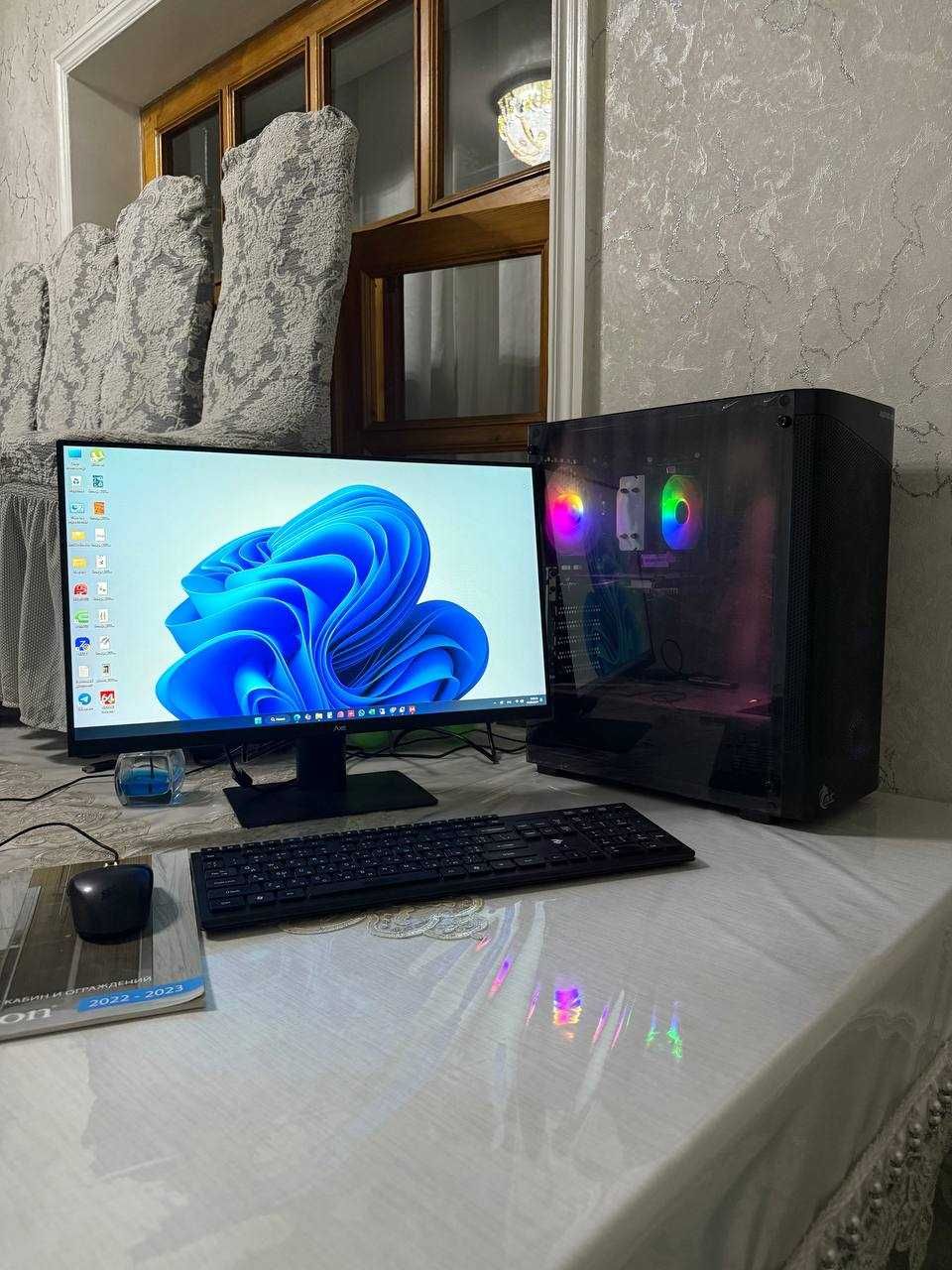 Топ игровой компьютер i3 12100F/RX580 8GB/DDR4 16GB/512GB SSD
