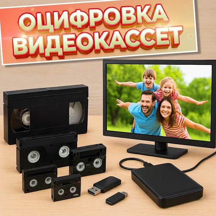 Оцифровка любых видеокассет