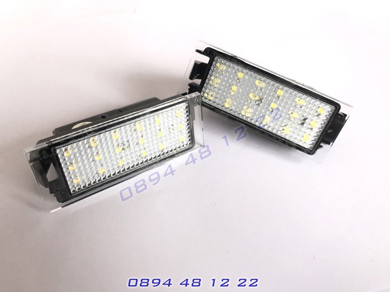 LED Плафони Renault Megane Clio Twingo Рено Заден Номер ЛЕД Диодни