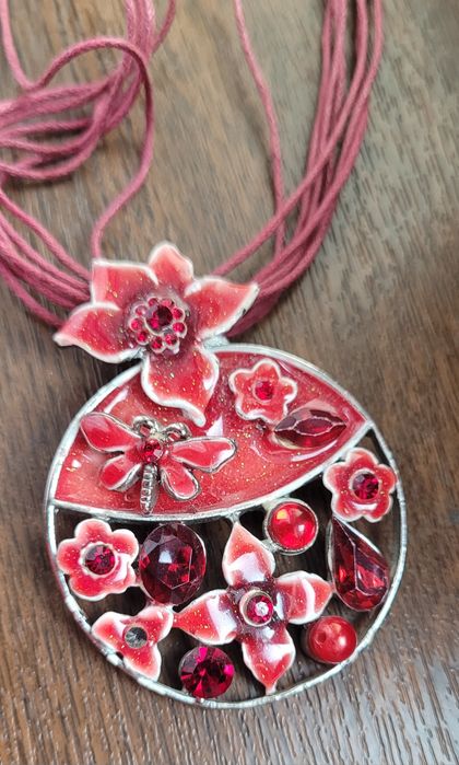 Gablonț colier cu pietre