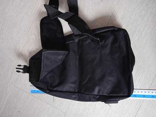 Удобна многофункционална чанта/раница през рамо с USB - BAG105