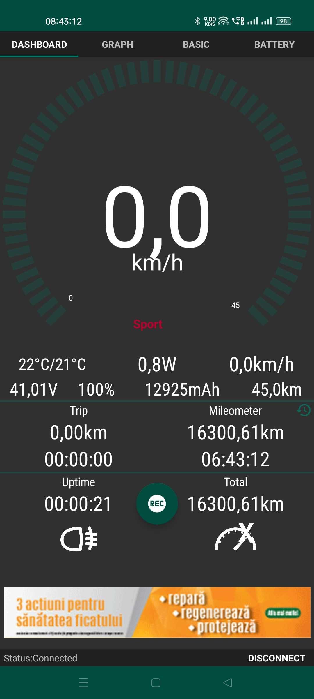 Baterie originala Xiaomi Mi Electric Scooter Pro trotineta electrica