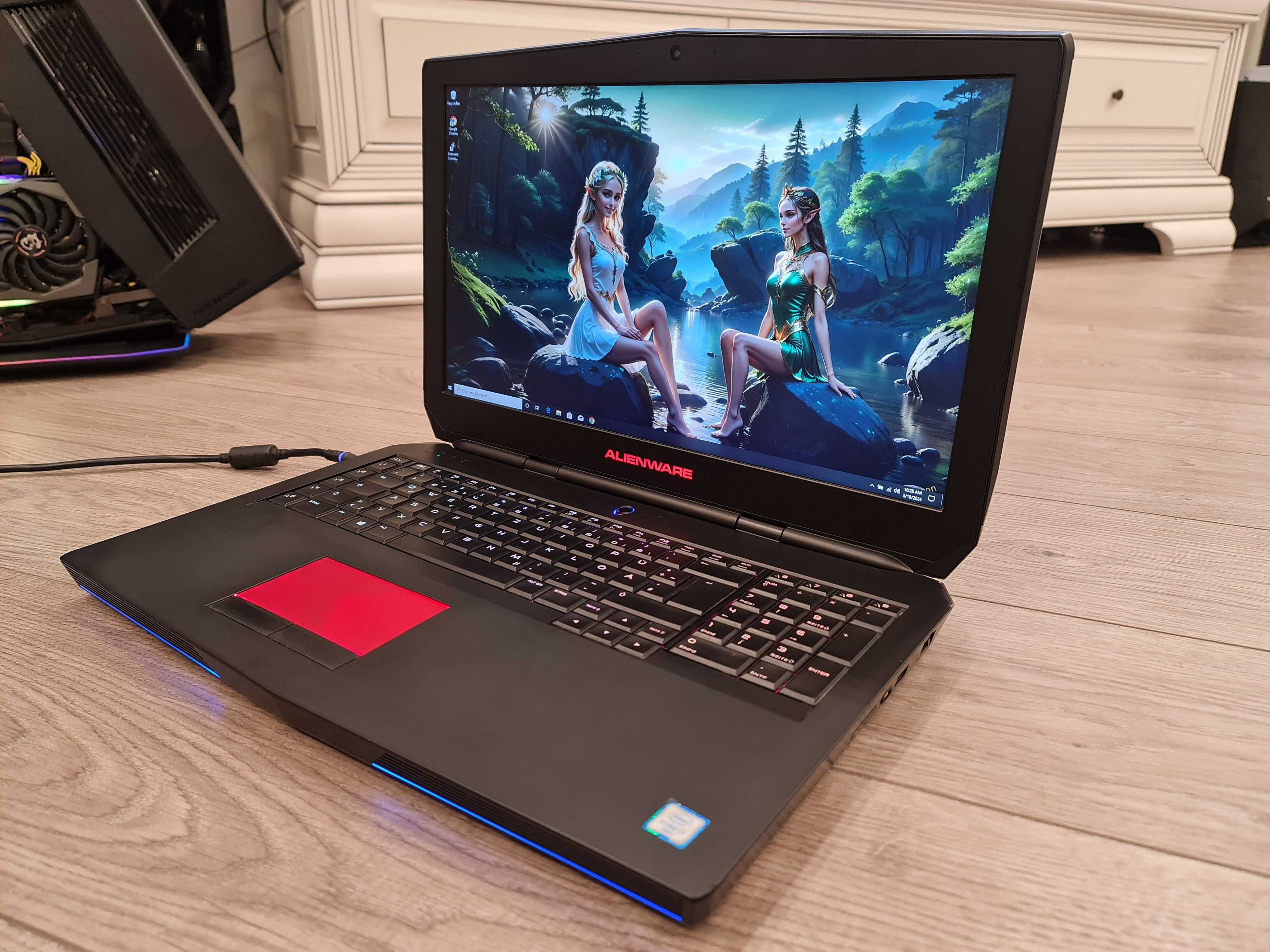Laptop gaming ALIENWARE ,intel core i7 ,video 6 GB GTX ,17,3 inch