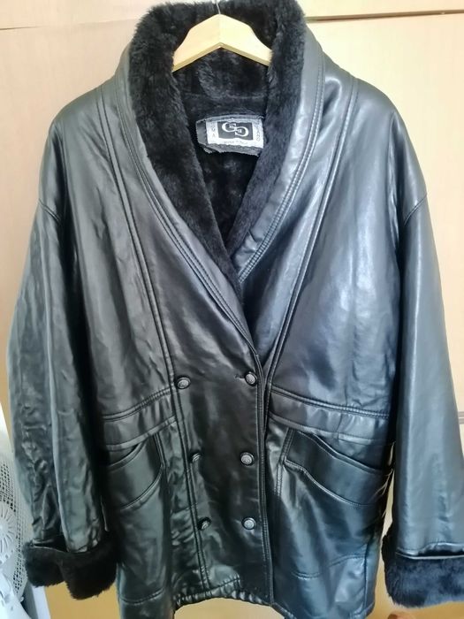 Новo дамско яке, Италия – XL/2XL, еко кожа, дебела подплата