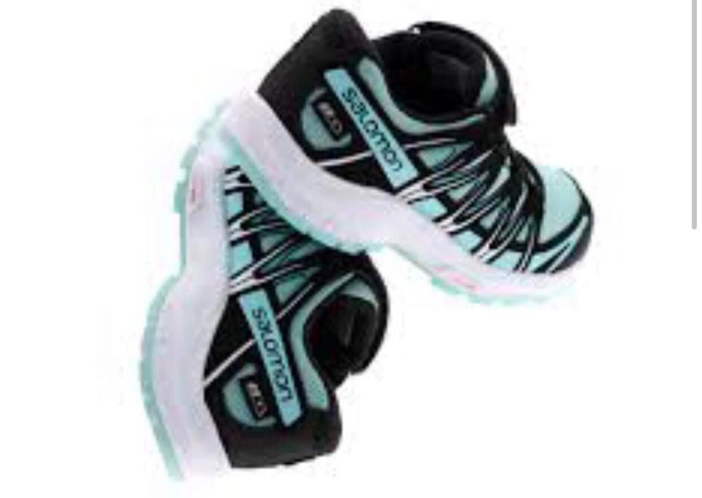 Bocanci baiat SALOMON-marimea 26,int16cm,nu ghete Piele GEOX,ECCO,Jord