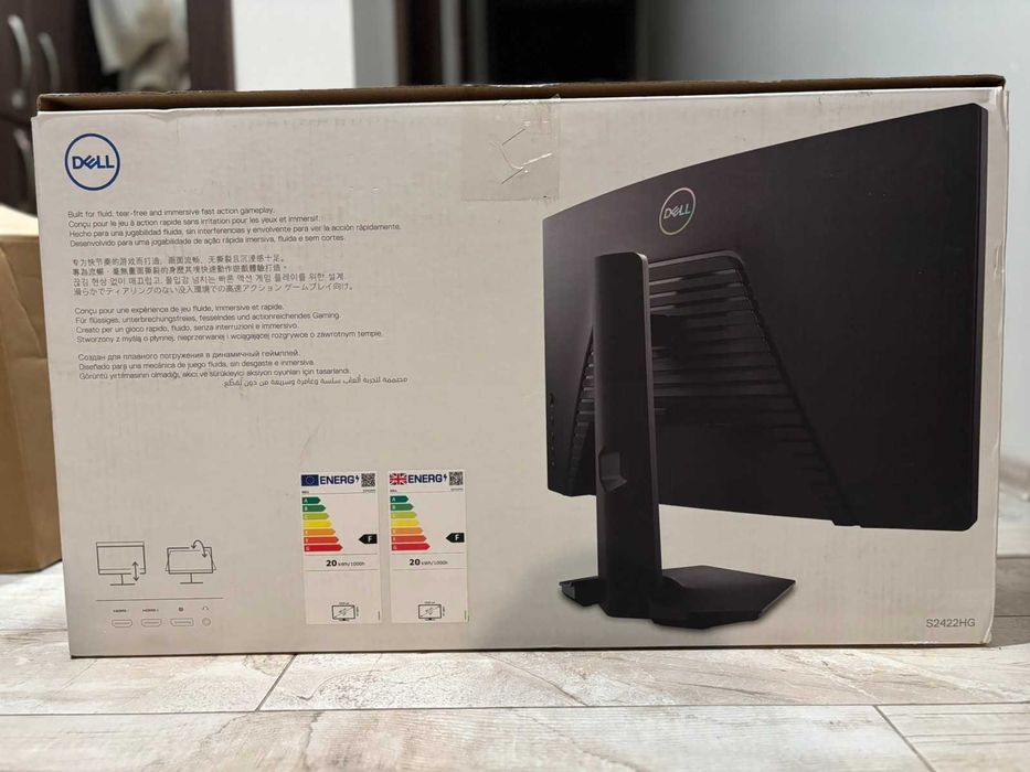 Монитор - Dell 24 Curved Gaming Monitor - S2422HG