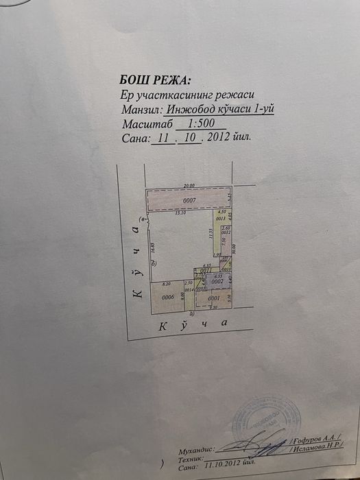 Бадамзар. 6-соток. 20 на 30 м. Угловой.