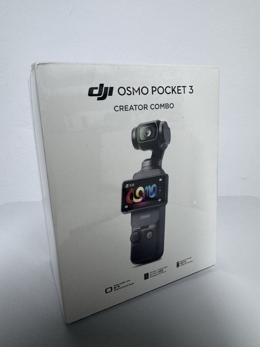 Camera de actiune dji Osmo Poket 3 creator combo sigilata