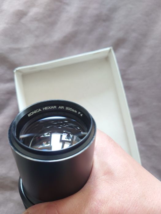 Obiectiv Konica Hexar AR 200mm f4