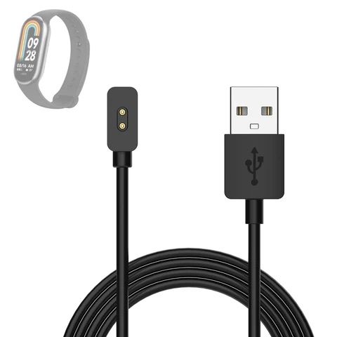 Удобный и надёжный магнитный кабель зарядки на MI BAND чесов