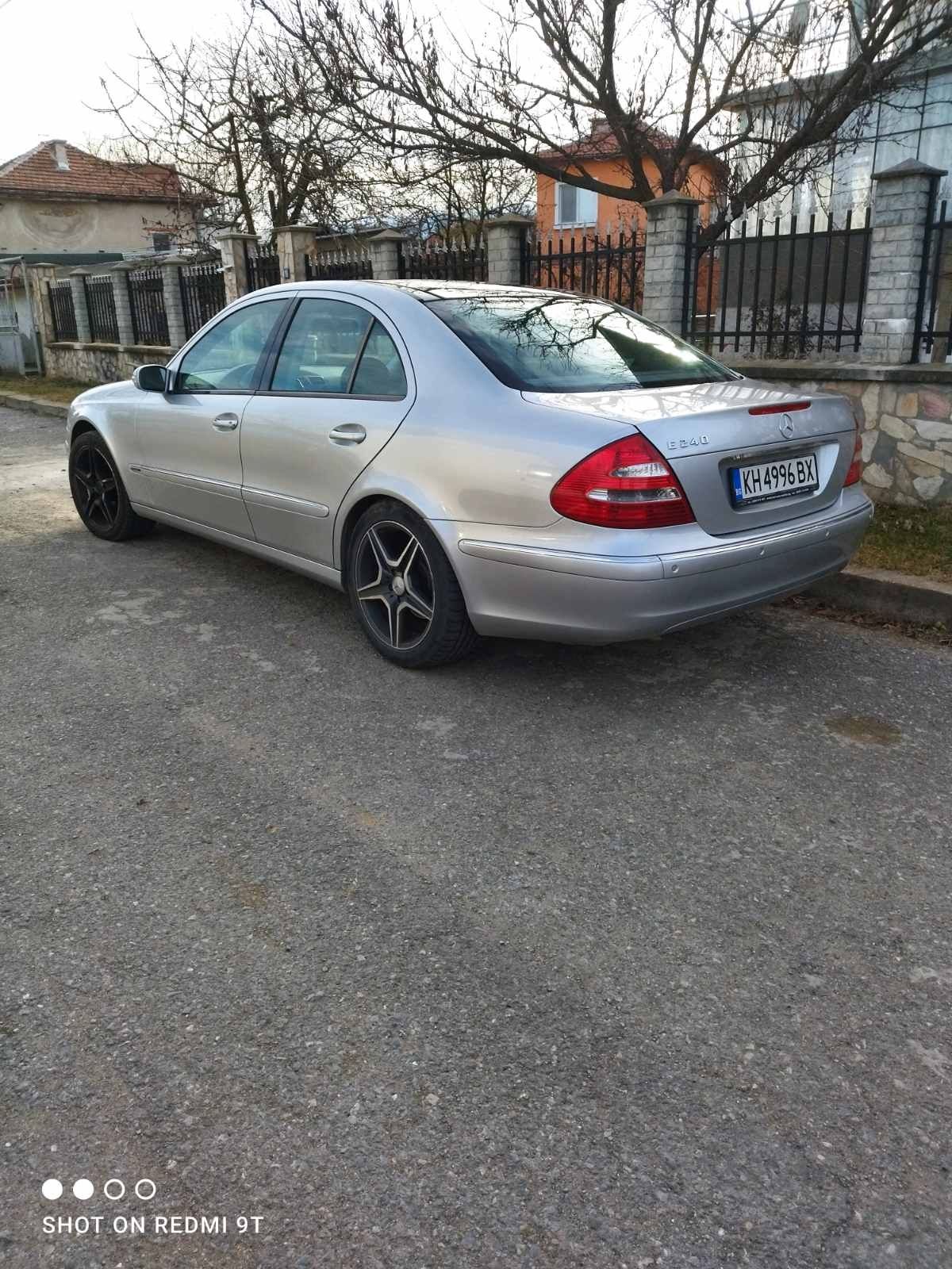 Mercedes E240 газ/бензин 177кс