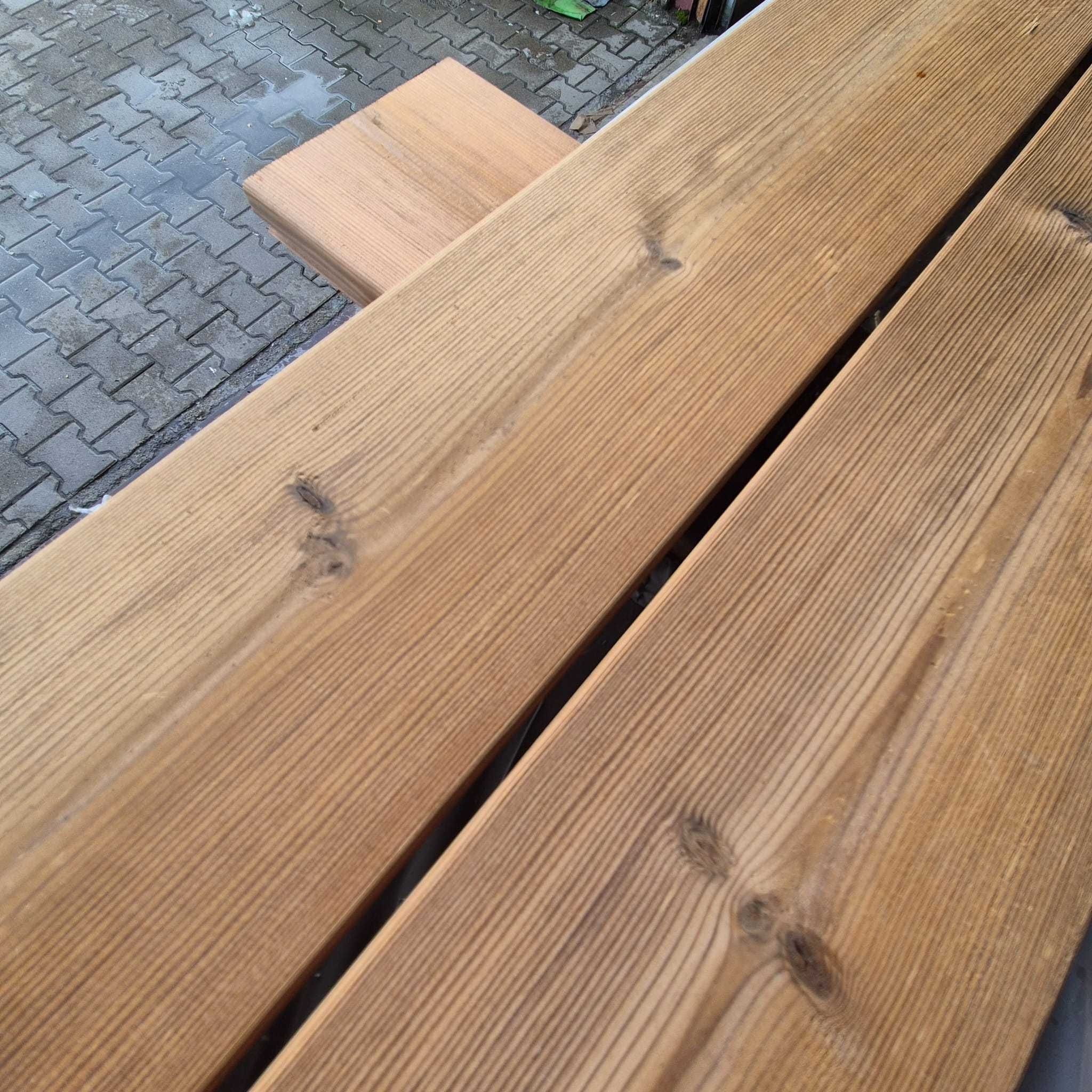 Deck din pin termotratat termotratarea in masă