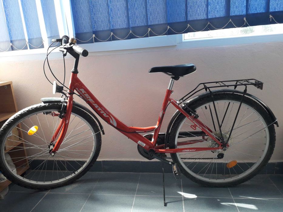 BicicLeta rosie dama marca KREATIV