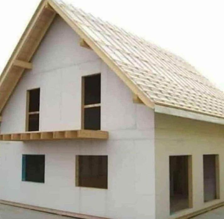 Case pe structura metalica