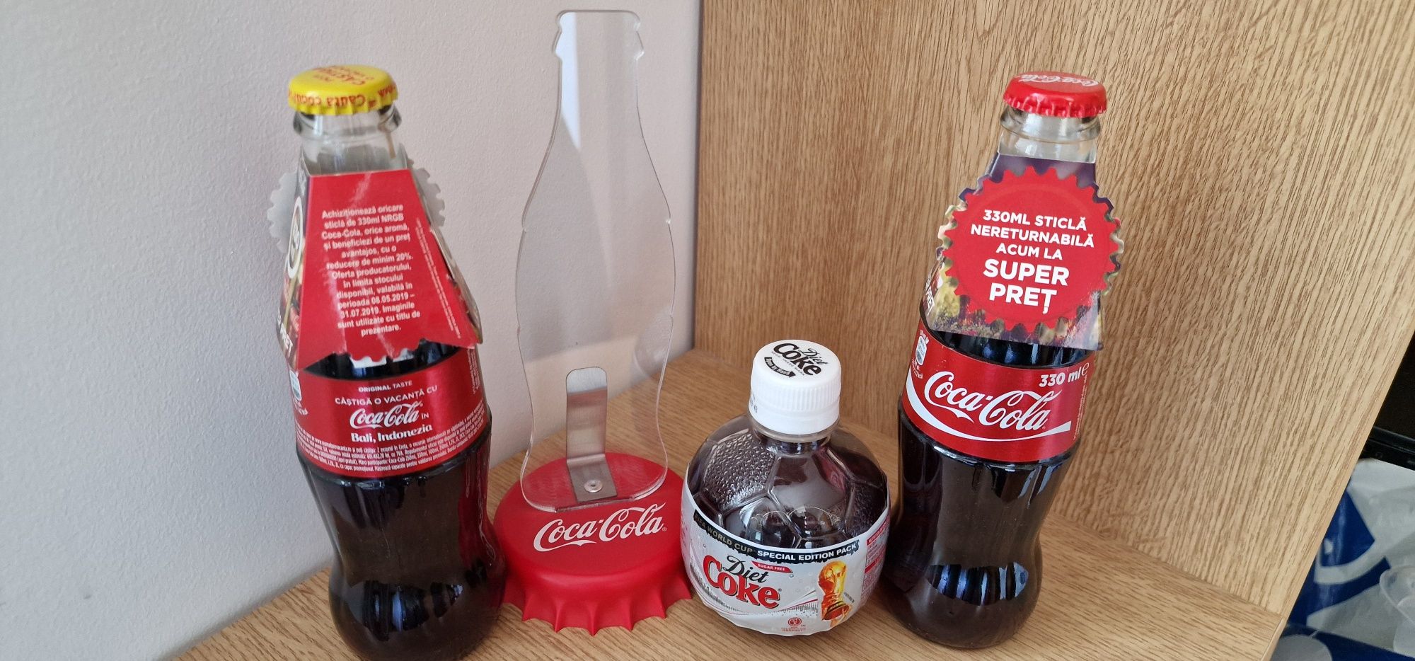 Sticle coca cola 2006-2017