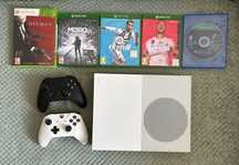 Xbox One S 500GB + 2 Controllere + Jocuri

Vând consolă Xbox One S în
