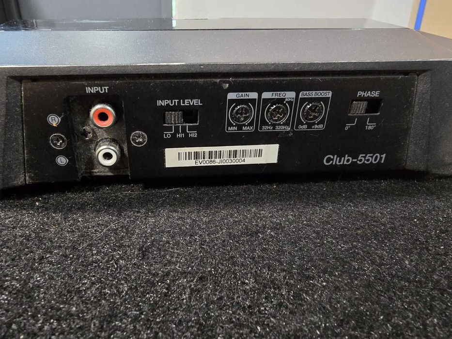 SUBWOOFER CBL+ AMPLIFICATOR JBL CLUB-5501 * Krom Amanet Margeanului *