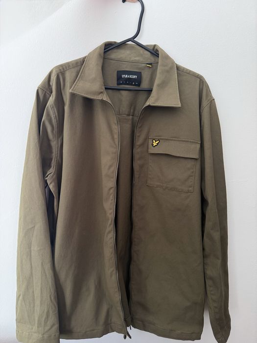 Мъжко яке-риза Lyle & Scott Cotton Twill Overshirt