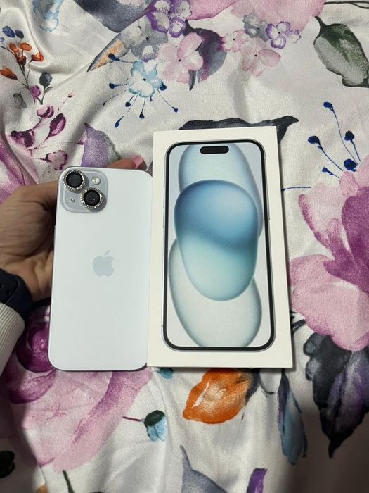 iphone 15 използван+ калъфи