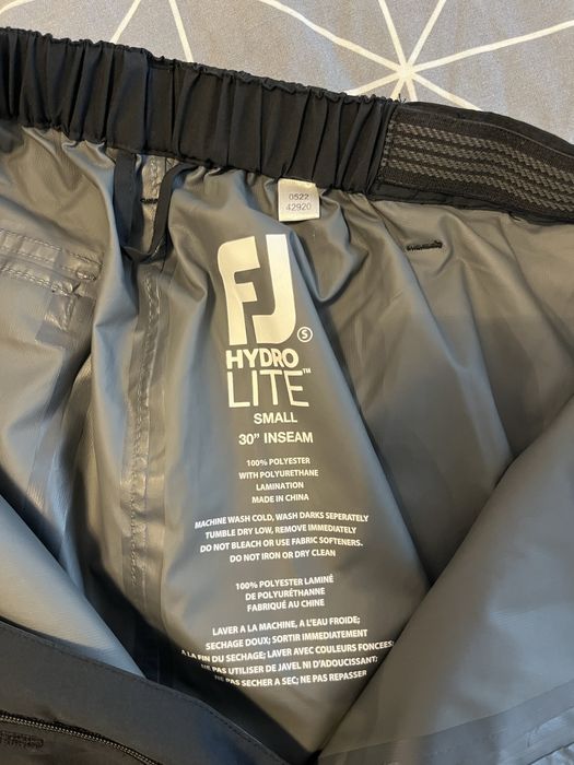 Pantaloni FJ FootJoy impermeabili, S - M, ca noi