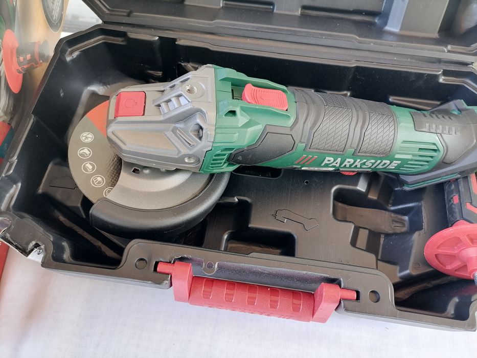 Нов Акумулаторен Ъглошлайф Флекс PARKSIDE 20V Германия