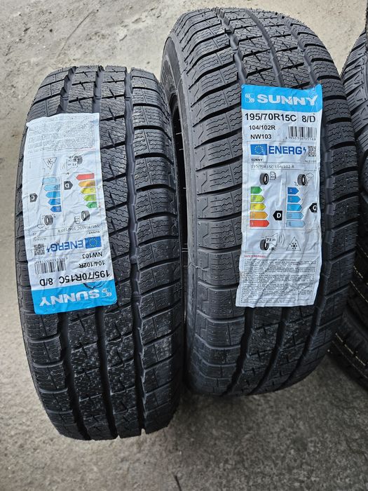 Vând anvelope iarna 195/70/15 C 195/70r15 C Sunny