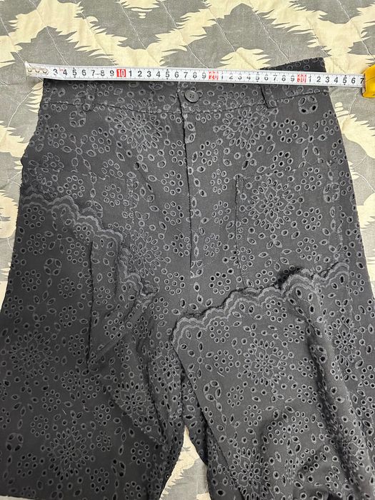 Кружевные брюки кюлоты ZARA в размере XS