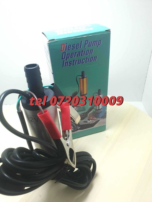 Pompa Electrica Auto Transfer Combustibil 12v