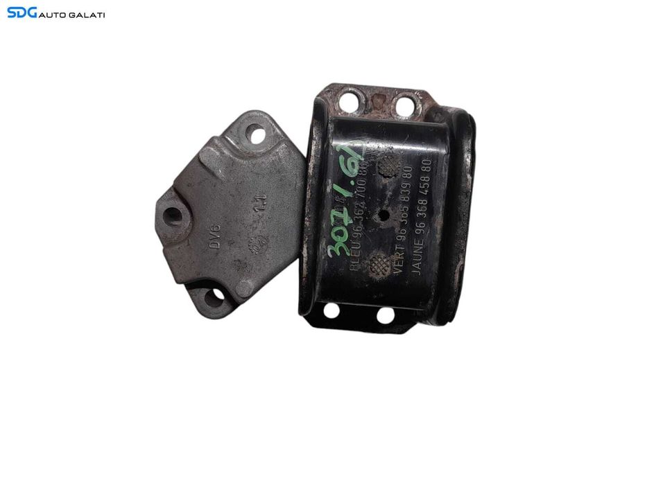 Suport Tampon Motor Dreapta Peugeot 307 1.6 HDI 2002 - 2008 Cod 9636270080 9636583980 9636845880 9645530480 [N1066]
