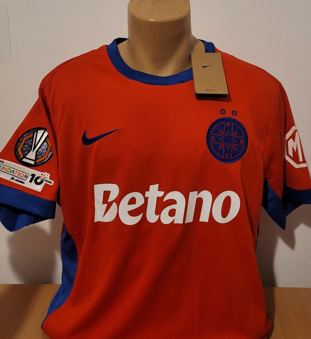 Tricou Fcsb 2025 2026 Europa League Birligea Olaru Cisotti cadou