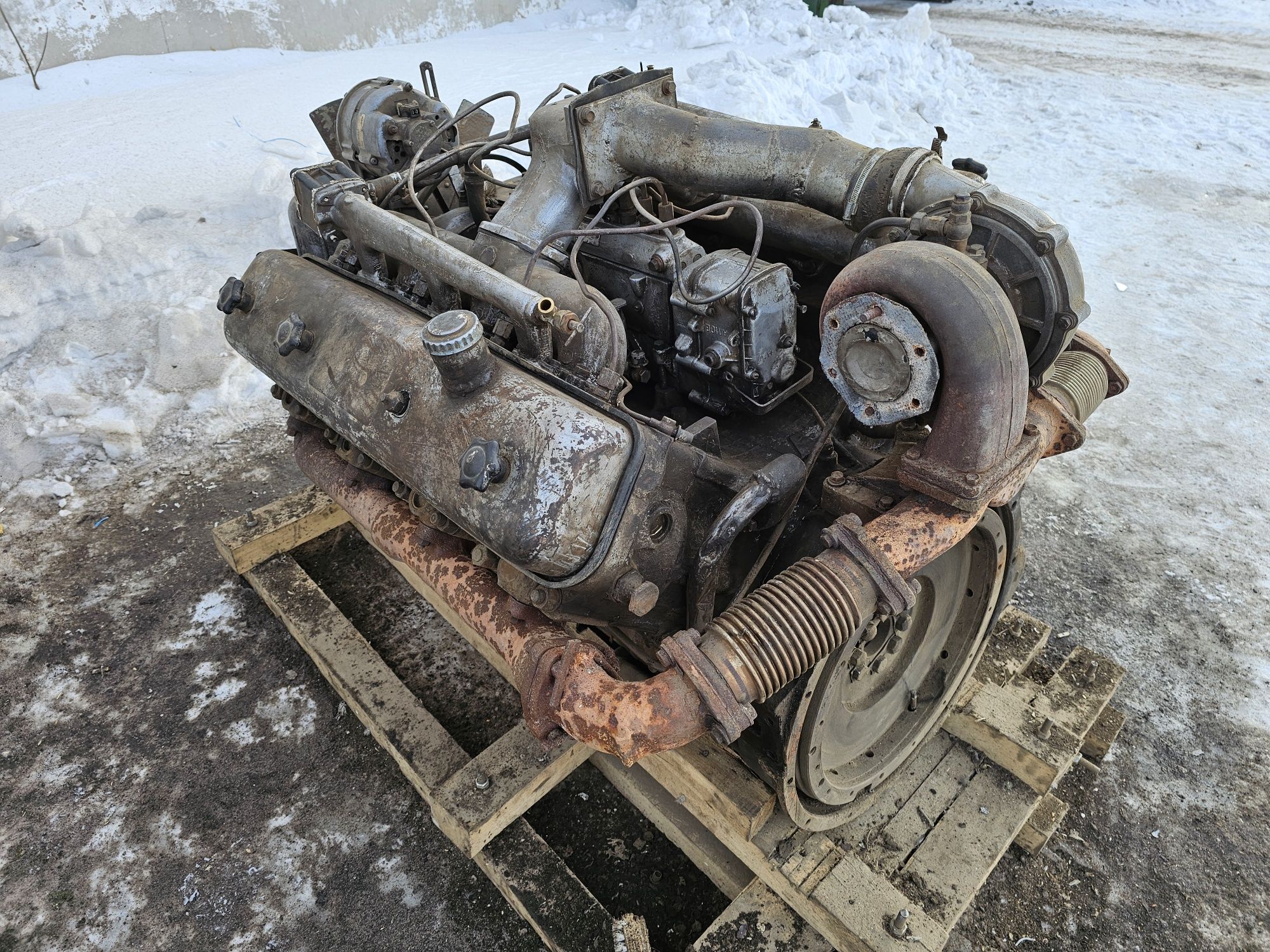 Двигатель Ямз-238 свисток