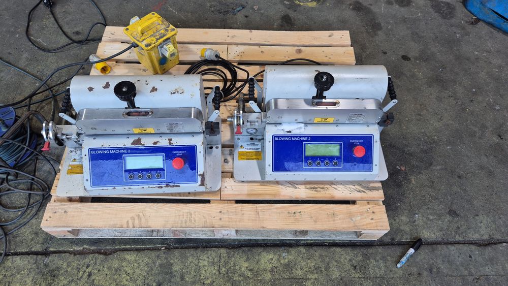 Masina de suflat fibraoptica