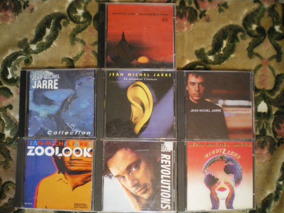 CD Vangelis + Jarre + Mike Oldfield