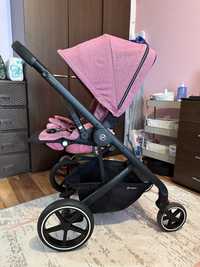 Cybex Balios S Lux Magnolia Pink+зимен чувал