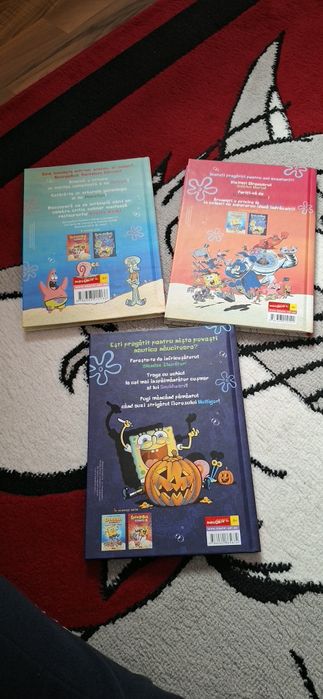Seria SpongeBob ,nr 1,2 ,3 benzi desenate