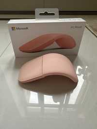 Мышка беспроводная Bluetooth Microsoft Arc pink