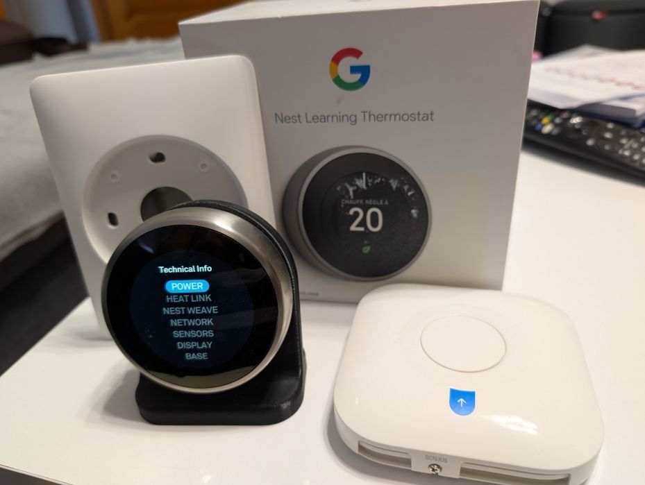 Nest learning termostat, gen 3