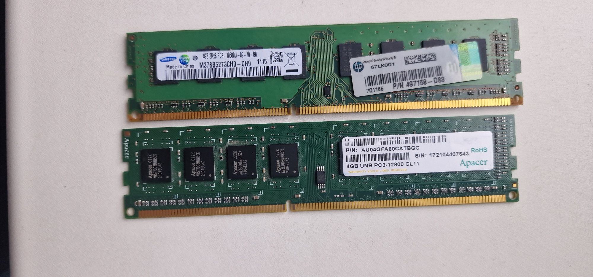 Срочно продам  за 1Озу  ПК DDR3 4Гб