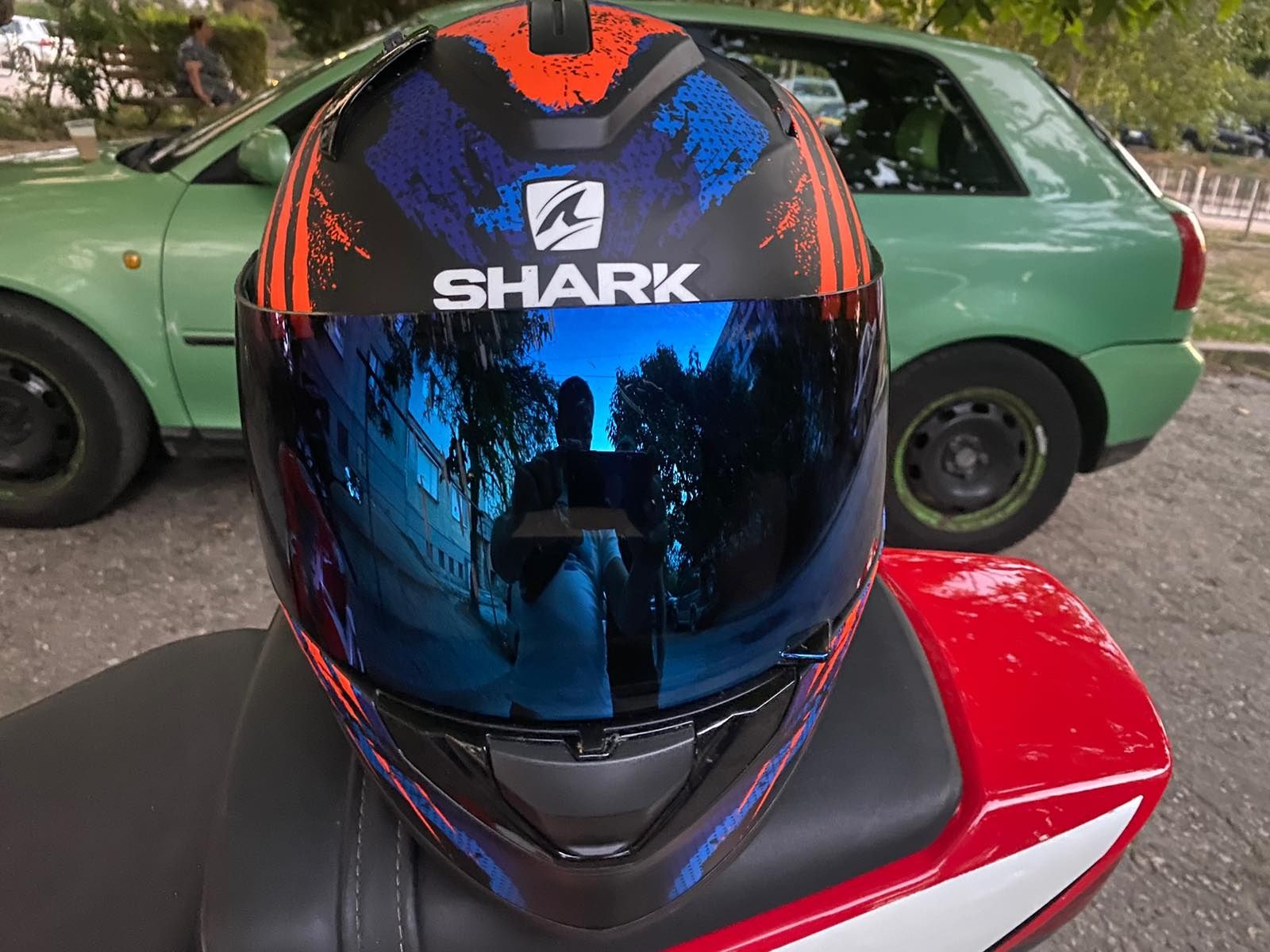 Каска с очила SHARK-L-XL