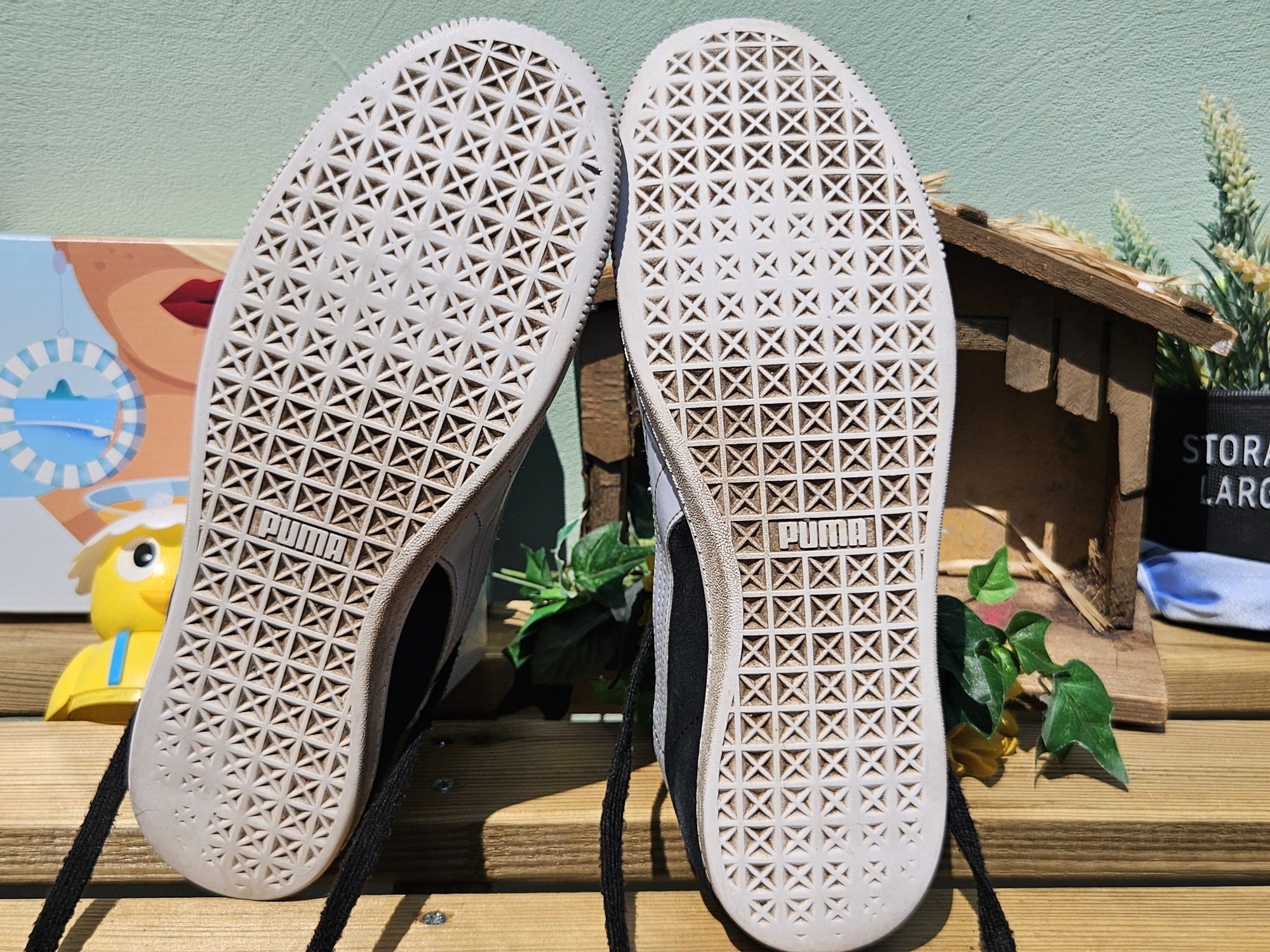 Puma кецове естествен велур N40.5