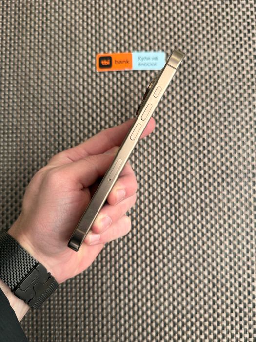 256gb! iPhone 16 PRO Лизинг от 66лв/м - КАТО НОВ! Desert titanium