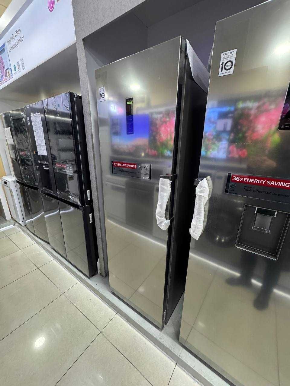 Морозильник LG 324L Smart Inverter Compressor/GC-B414ELFM