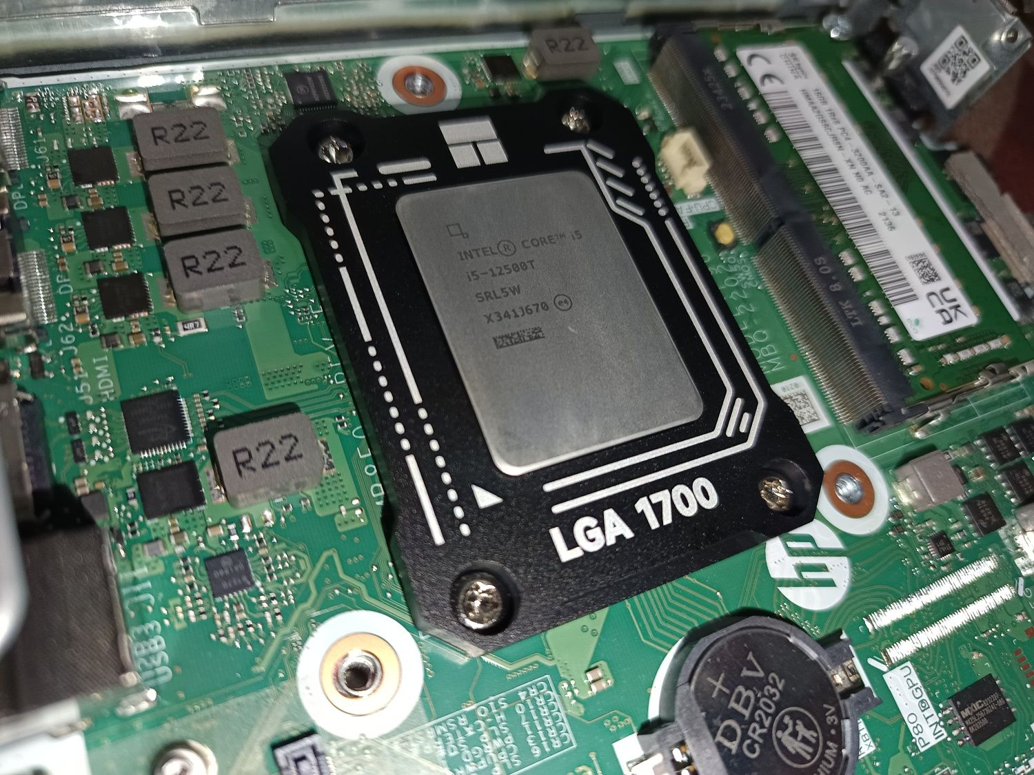 HP Pro Mini 400 G9,i5 12500T,Ram 16 GB,SSD 512 GB