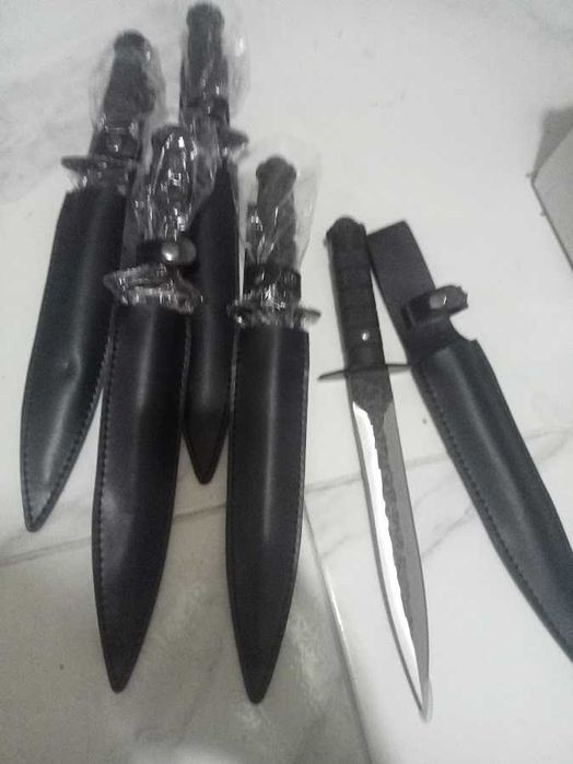 Cutit Pentru ,Injunghiat porci,Transat, Bucatarie cu doua Taisuri+Husa