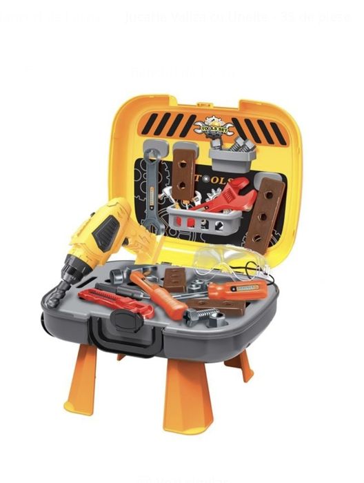 Jucarie valiza cu trusa scule, unelte