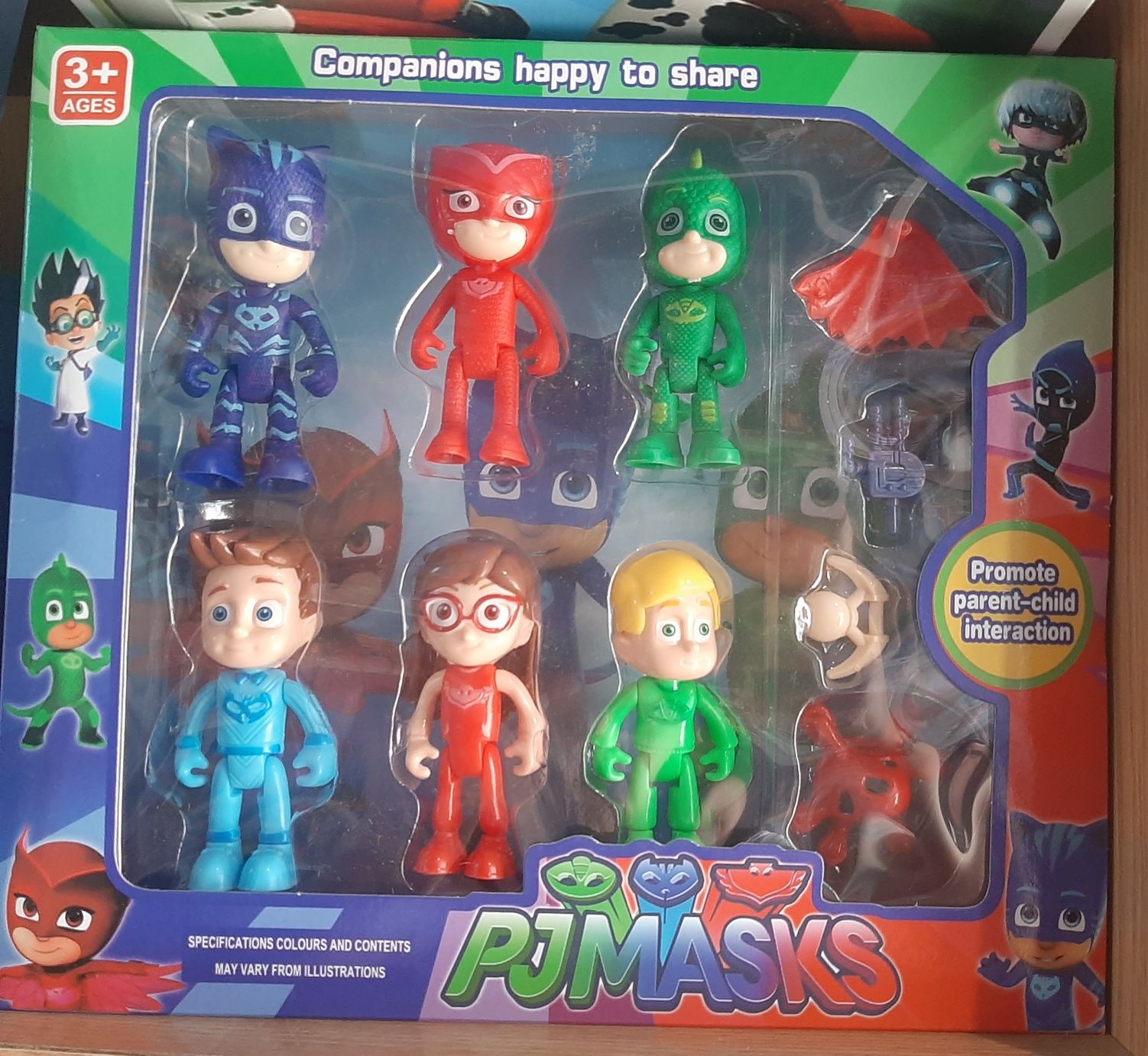 pj Masks герои,различни видове