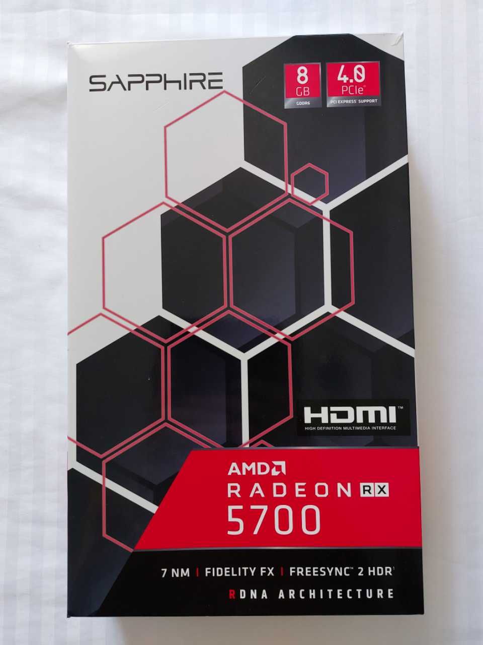 Sapphire AMD Radeon 5700 8GB GDDR6  256bit - 2100 lei