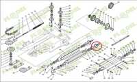 Pinion actionare sul header porumb DOMINONI Z18 11502